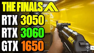 THE FINALS - GTX 1650 - RTX 3050 - RTX 3060 - Unreal Engine 5 Destruction!