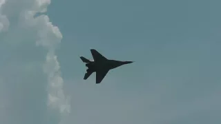 Piknik lotniczy Świdwin - pokaz dynamiczny MiG-29 | MiG-29 display