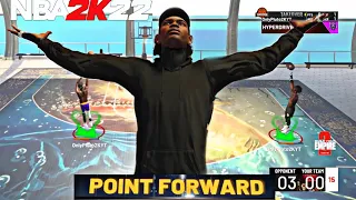 MY POINT FORWARD RETURNS TO NBA2K22 And Couldn’t Be STOPPED