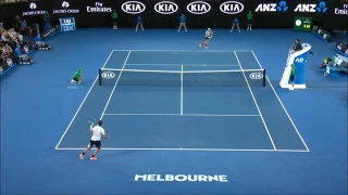 El mejor punto de federer en el Australia Open 2017