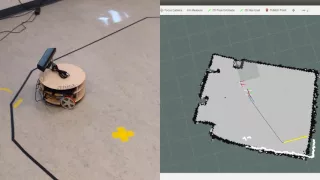 ROS Autonomous Navigation & Object Avoidance