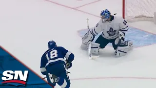 Ondrej Palat Takes Advantage Of A Maple Leafs Turnover To Put The Lightning On The Scoreboard