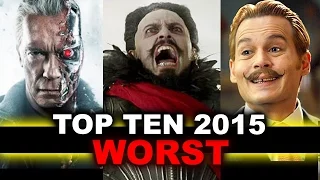 Top Ten Worst Movies of 2015 - Beyond The Trailer