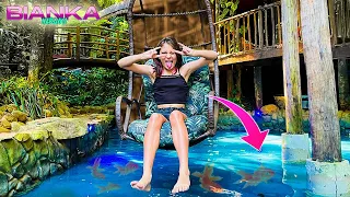 UMA PISCINA NA FLORESTA ! - BIANKA