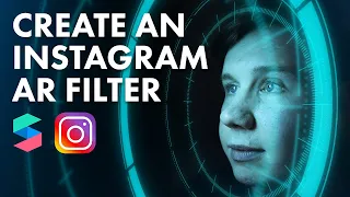 Create Your Own Instagram Filter - Spark AR Studio beginner tutorial | HUD