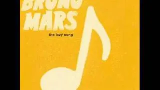 Burno Mars-Lazy song