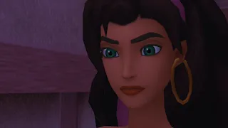 Kingdom Hearts Dream Drop Distance HD Theater Mode Scene 035- Esmeralda's Plight