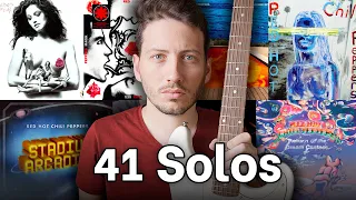 Aprendí 41 Solos de John Frusciante y Descubrí ESTO…