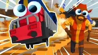 THIS TRAIN CRASH FLATTENED THE ENTIRE TOWN! | Beware of Trains (Lets Play/Gameplay/Funny Moments)