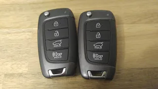 2017-2019 Hyundai Elantra GT Flip Key Fob Battery Replacement