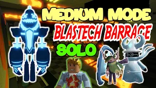 Blastech Barrage (SOLO) (Medium Mode Challenge)  in Tower Heroes Roblox