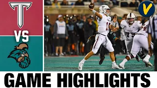 Troy vs #24 Coastal Carolina | College Football Highlights