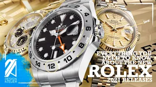 Everything You Need To Know About The New Rolex 2021 Releases (Detailed Analysis!)