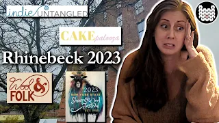 Rhineback 2023 Yarn Festivals Vlog - Indie Untangled CAKEpalooza NY Sheep & Wool & Folk Shopping