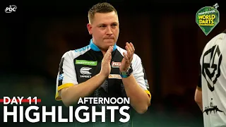 STUNNING SESSION! Day 11 Afternoon Highlights | 2023/24 Paddy Power World Darts Championship