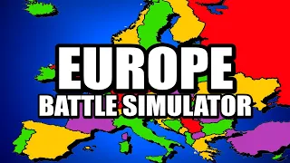 I Created A Europe Battle Simulator!