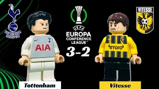 Tottenham 3-2 Vitesse | LEGO Highlights