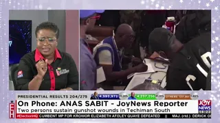 Election 2020: Two persons sustain gunshot wounds in Techiman South - JoyNews (8-12-20)