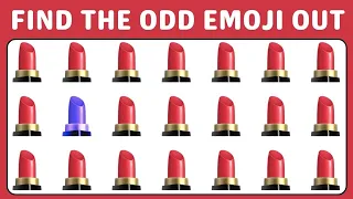 Find the ODD Emoji Out Only Genius Can| Find the ODD Emoji Quiz | Spot the Difference | Emoji Quiz