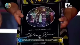 Producción sorprende a Kewin por su cumpleaños 🎉🎊🎂