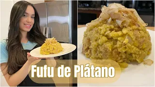 FUFU DE PLATANO  RAPIDO Y FACIL | CUBAN FOOD |COMIDA CUBANA