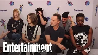 'The Walking Dead' Cast On Set Pranks, Defending Spoilers & More | SDCC 2018 | Entertainment Weekly