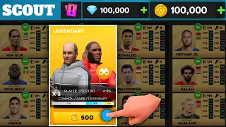 dls | USE 100,000 Coins To Find LEGENDARY PLAYERS IN DLS 23 | Dream League Soccer 2023
