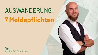 Bußgeld droht! Deine 7 Meldepflichten als Auswanderer