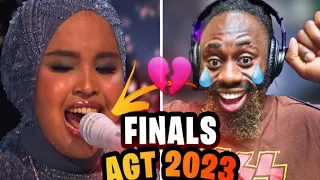 AGT DISAPPOINTED THE WORLD! PUTRI ARIANI & LEONA LEWIS PERFORMED "Run" | Finale | AGT 2023 REACTION