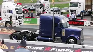 Драг-Рейсинг грузовиков на Truck Fest 2021