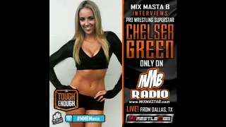 Mix Masta B Interviews Pro Wrestling Superstar Chelsea Green LIVE From #Wrestlecon Dallas