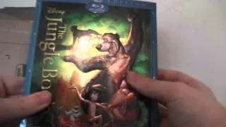 Unboxing The Jungle Book Blu Ray from Amazon