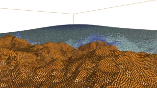 Moving Least Squares Boundaries for SPH Fluids