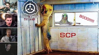 SCP Top Twitch Jumpscares Compilation (Horror Games)