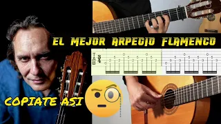 el MEJOR ARPEGIO para GUITARRA FLAMENCA. COMPONEMOS una FALSETA al estilo VICENTE AMIGO por SOLEA