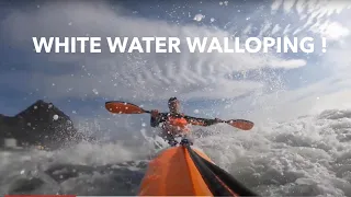 SURFSKI: White Water Pounding & Losing my Ski  !