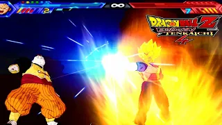 Vegeta SSJ VS Androide 19 Modo Historia en Dragon Ball Z Budokai Tenkaichi 4