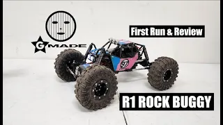 GMade R1 Rock Buggy First Run and Review!