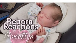 Reborn Reactions  While Shopping For The Kansas Doll Show🤗 #rebornartist #rebornbabies