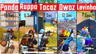 5 Fastest Squad Wipes by Tacaz - Dwoz - Ruppo - Levinho - Panda