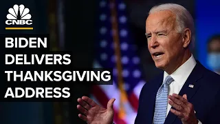 President-elect Joe Biden delivers Thanksgiving address in Delaware — 11/25/2020