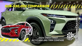 2024 Chevrolet Trax RS & Activ | 2 Trims Each Under $30,000