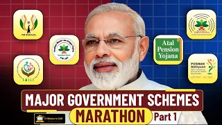 Major Government Schemes and Initiatives Marathon - Part 1 I Current Affairs I Keshav Malpani