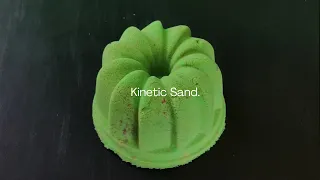 WOW👀 Green Magic ASMR Kinetic Sand Relaxing Make U Sleep💤