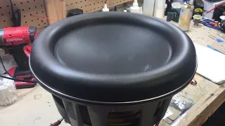 Subwoofer Test and Break In