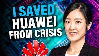 Pretty Chinese woman saved Huawei