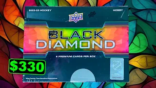 WHAT A BOX! - 2022-23 Upper Deck Black Diamond Hockey Hobby Box Break