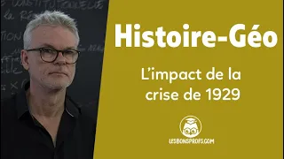 L'impact de la crise de 1929 - Histoire-Géographie - Terminale - Les Bons Profs