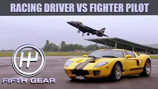 Racing Driver VS Fighter Pilot! | Fifth Gear Classic