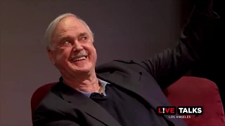 John Cleese answers audience questions with Eric Idle at Live Talks Los Angeles